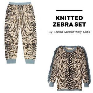 Stella McCartney - Zebra pants + sweater - 12A